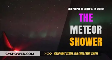 Central Texas Skywatchers: Can You Catch the Meteor Shower?