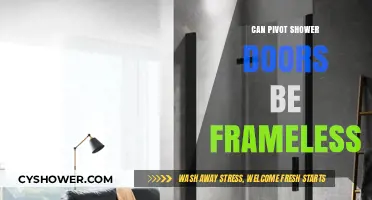 Can Pivot Shower Doors Be Frameless? Exploring Modern Bathroom Design