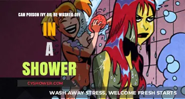 Showering to Remove Poison Ivy Oil: Does It Really Work?