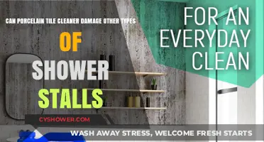 Porcelain Tile Cleaner: Safe for All Shower Stalls or Risky?