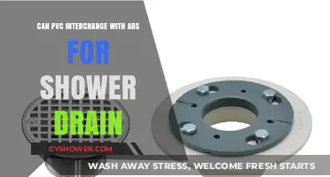 PVC vs ABS: Can They Interchange for Shower Drain Systems?