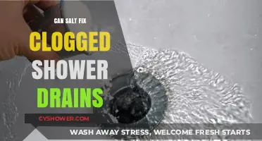 Salt Solution: Unclogging Shower Drains with a Simple Household Fix