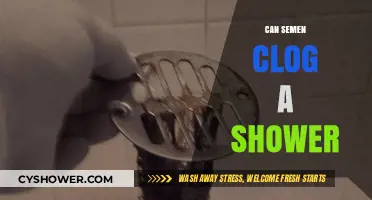 Can Semen Clog Shower Drains? Debunking Myths and Facts