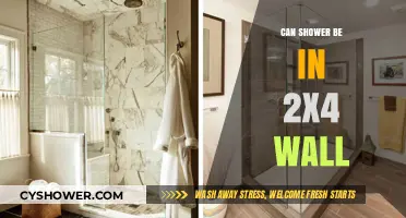 Fitting a Shower in a 2x4 Wall: Is It Possible?