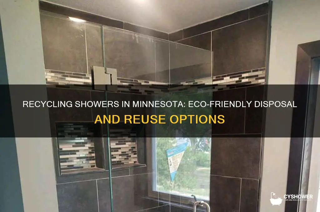 can shower be recyled d in mn