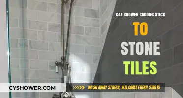 Can Shower Caddies Stick to Stone Tiles? A Comprehensive Guide