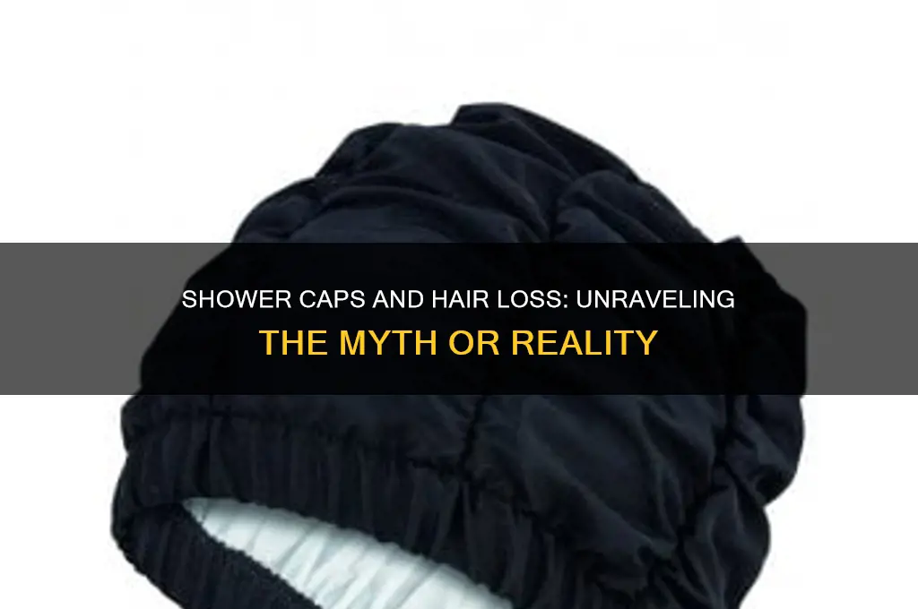 can shower caps cause hair loss