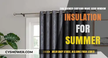Shower Curtains as Summer Window Insulation: Creative Energy-Saving Hack?