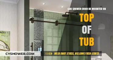 Mounting Shower Doors Over Tubs: Feasibility, Tips, and Best Practices
