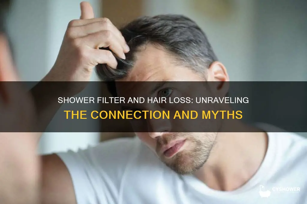 can shower filter cause hair loss