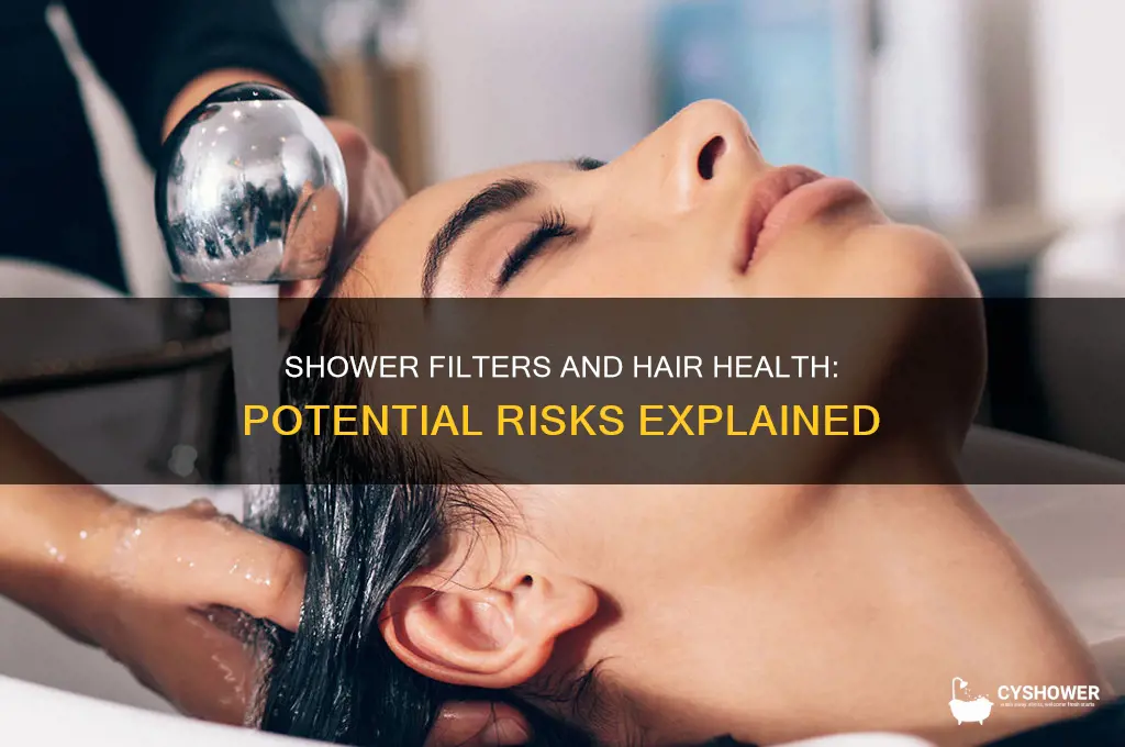 can shower filters hurt your hair
