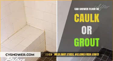 Caulk or Grout: Choosing the Best Option for Your Shower Floor