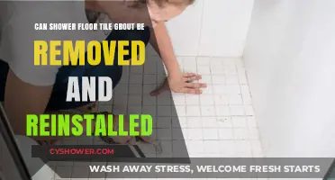 Removing and Reinstalling Shower Floor Tile Grout: A DIY Guide
