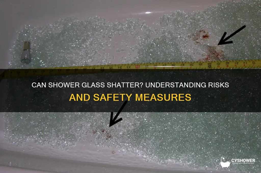 can shower glass shatter