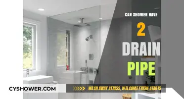 Can Showers Have Two Drain Pipes? Exploring Plumbing Options