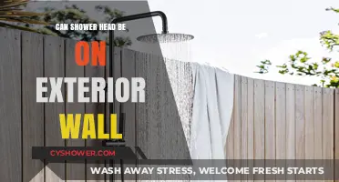 Can Shower Heads Be Installed on Exterior Walls? Pros and Cons