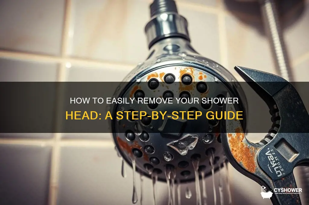 can shower head be removed
