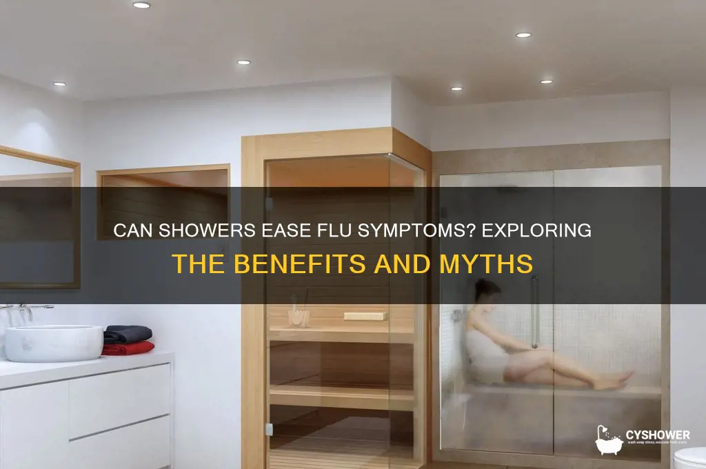 can shower help flu