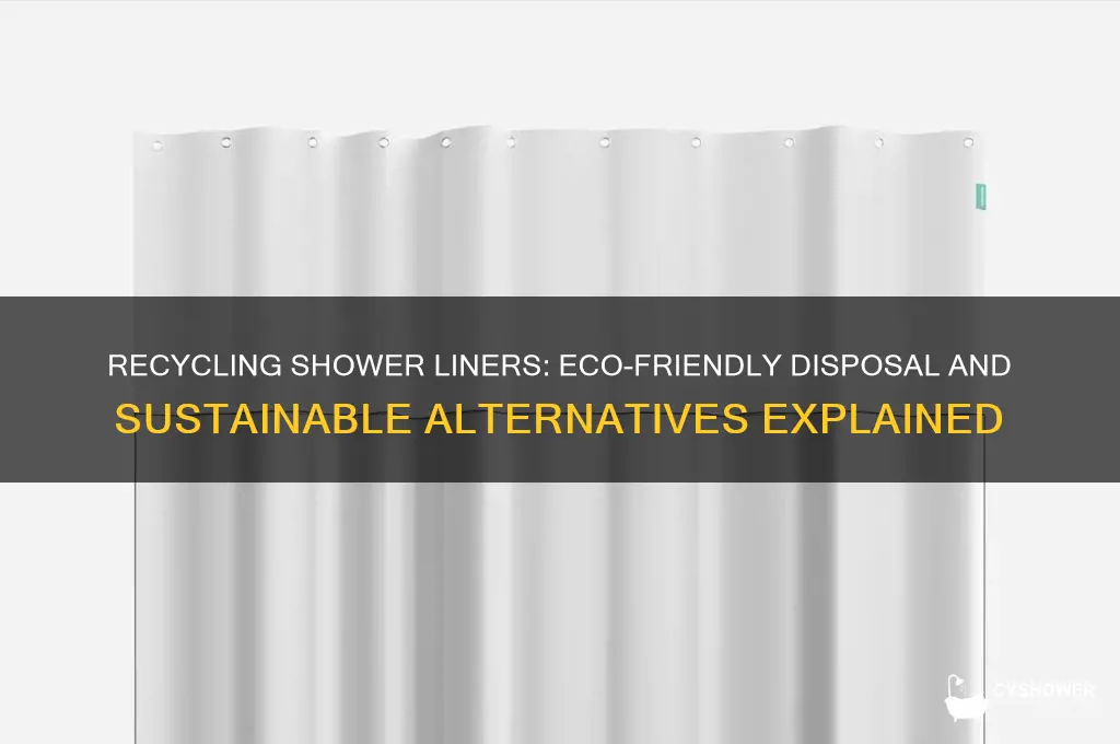 can shower liners be recycled