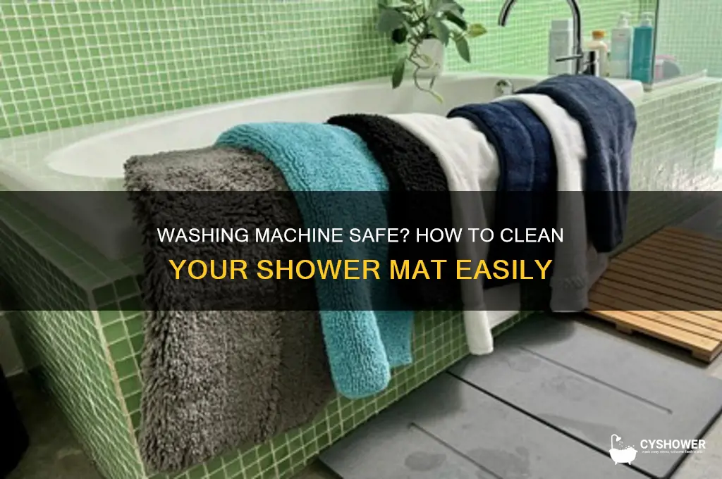 can shower mats go in the washing machine