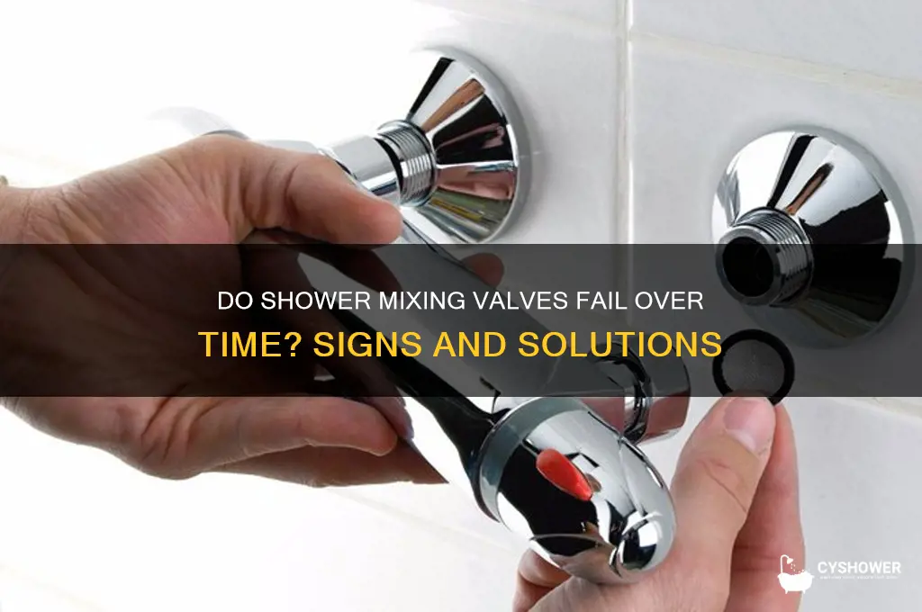 can shower mixing valves go bad