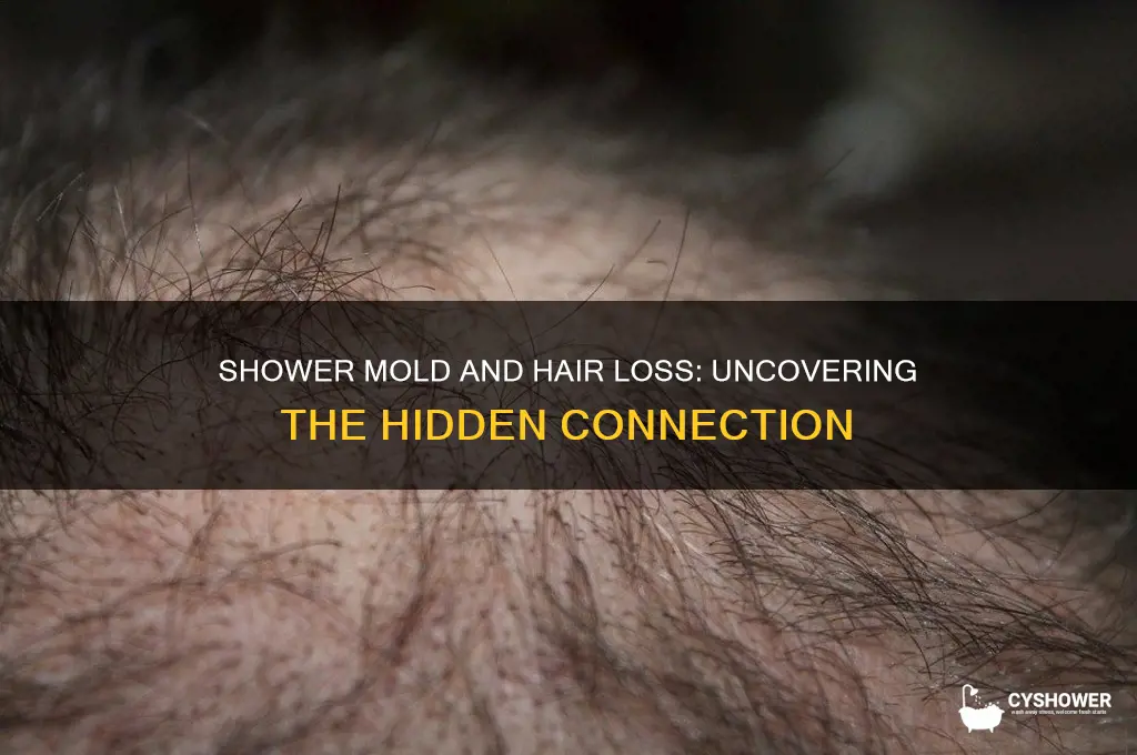 can shower mold cause hair loss