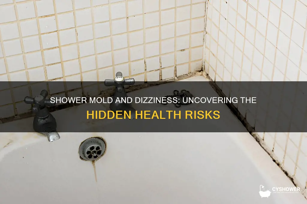 can shower mold make you dizzy