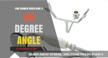 Can Shower Risers Have a 90-Degree Angle? Expert Insights