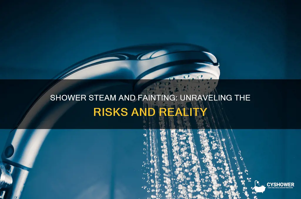 can shower steam make you pass out