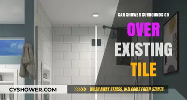 Can Shower Surrounds Be Installed Over Existing Tile? A Guide