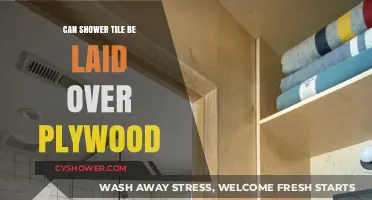 Can You Install Shower Tile Over Plywood? A Complete Guide