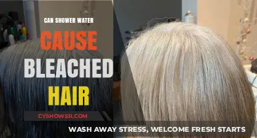 Shower Water and Bleached Hair: Uncovering the Surprising Connection