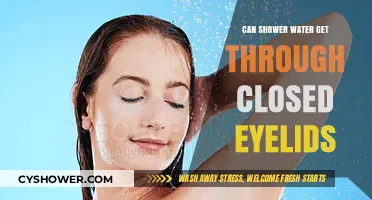 Can Shower Water Penetrate Closed Eyelids? The Surprising Truth Revealed
