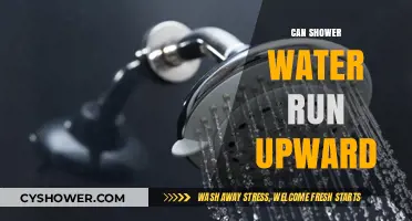 Can Shower Water Defy Gravity? Exploring Upward Flow Possibilities