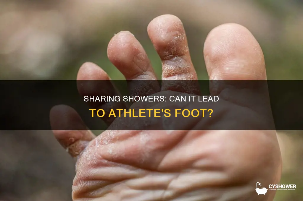 can shower with others cause athlete