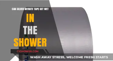 Can Silver Nitrate Tape Withstand Shower Moisture? Find Out Here