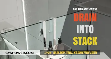 Can Sink and Shower Drain into the Same Stack? Plumbing Insights