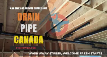 Can Sinks and Showers Share the Same Drain Pipe in Canada?