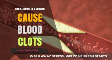 Sleeping in the Shower: Unveiling the Blood Clot Risk Myth or Fact?