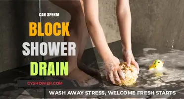 Can Sperm Block Shower Drains? Debunking Myths and Facts