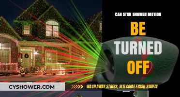How to Turn Off Star Shower Motion Lights: A Quick Guide