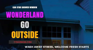 Can Star Shower Window Wonderland Be Used Outdoors?