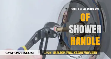 Stuck Set Screw? How to Remove Shower Handle Easily
