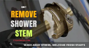 Stubborn Shower Stem Removal: Troubleshooting Tips and Fixes