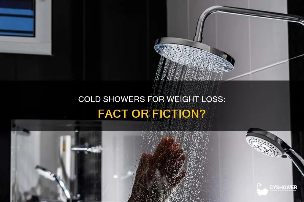can taking a cold shower help lose weight