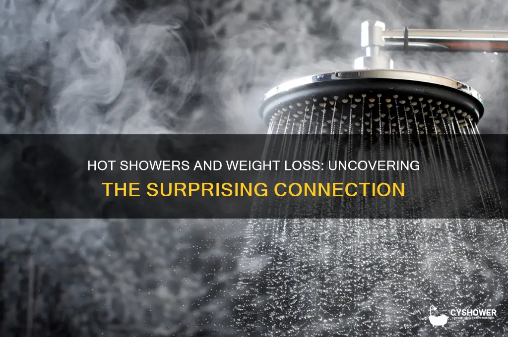 can taking a hot shower help lose weight