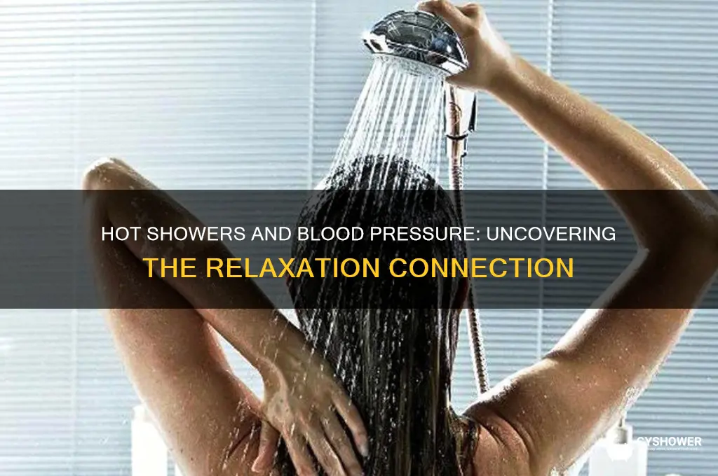 can taking a hot shower lower blood pressure