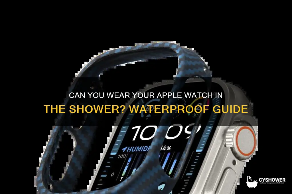 can the apple watch go in the shower