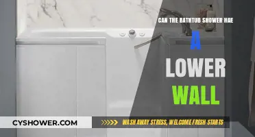 Lower Bathtub Shower Wall: Design Possibilities and Practical Considerations