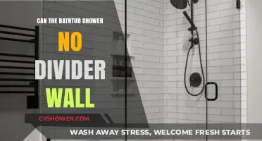 Bathtub Shower Without Divider Wall: Design Ideas and Practical Tips
